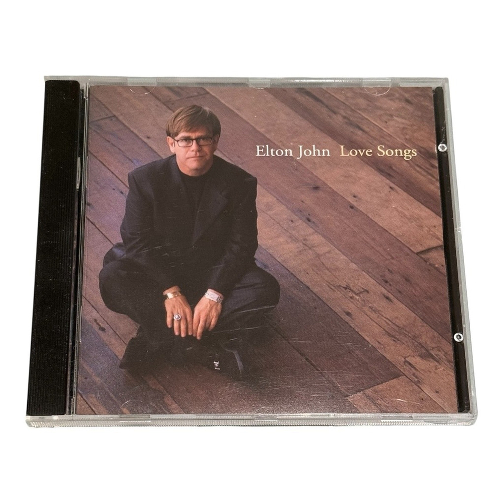 Elton John CD Love Songs 1995 MCA Greatest Hits Album Pop Rock Music Classic